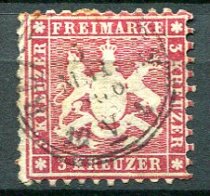 Wurttemberg Afa 26 Stemplet