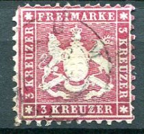 Wurttemberg Afa 26 Stemplet