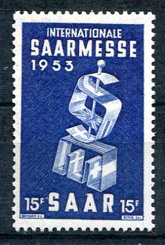 Saar Afa 335 Postfrisk