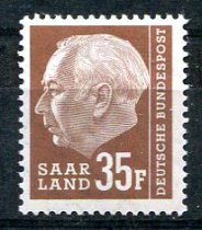 Saar Afa 418 Postfrisk