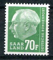 Saar Afa 421 Postfrisk