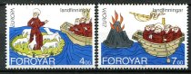 Færøerne Afa 252 - 53 Postfrisk