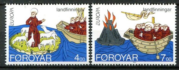 Færøerne Afa 252 - 53 Postfrisk