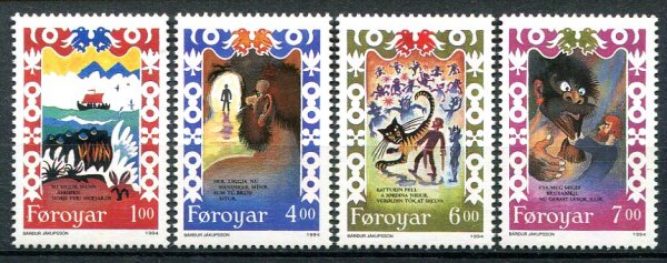 Færøerne Afa 258 - 61 Postfrisk