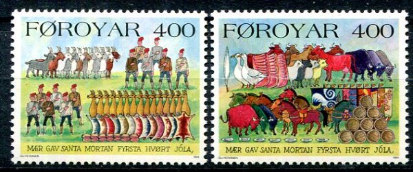 Færøerne Afa 262 - 63 Postfrisk