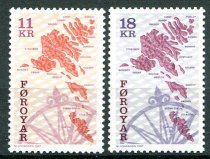 Færøerne Afa 312 - 13 Postfrisk