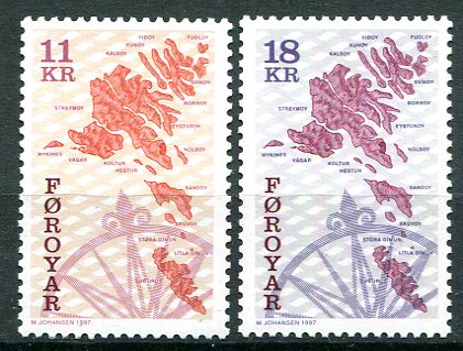Færøerne Afa 312 - 13 Postfrisk