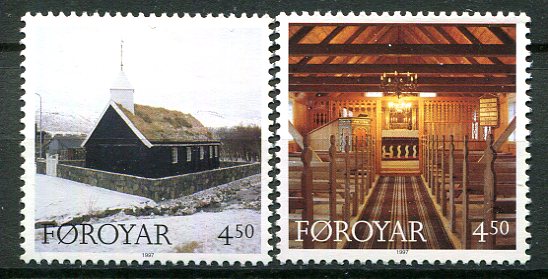 Færøerne Afa 318 - 19 Postfrisk