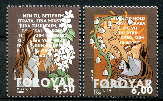 Færøerne Afa 377 - 78 Postfrisk
