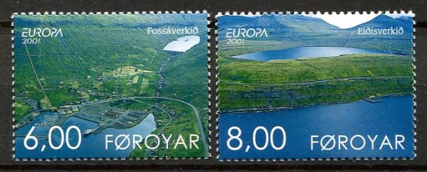 Færøerne Afa 394 - 95 Postfrisk