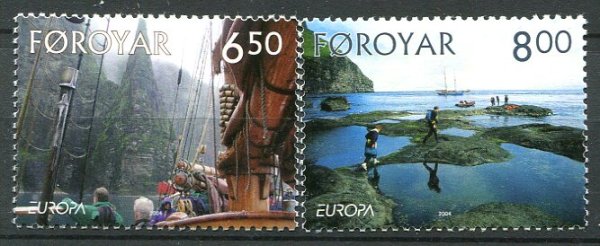 Færøerne Afa 489 - 90 Postfrisk