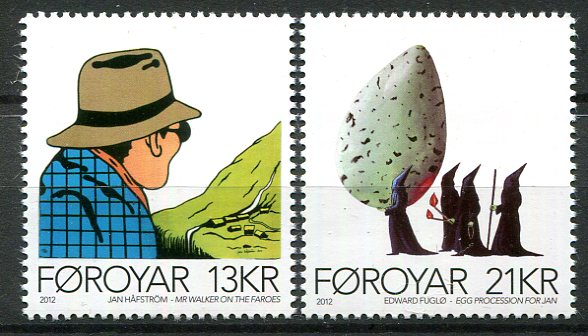 Færøerne Afa 758 - 59 Postfrisk