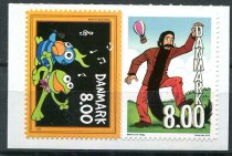 Danmark Afa 1735 - 36 Postfrisk Sammentryk