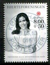 Danmark Afa 1714 Stemplet