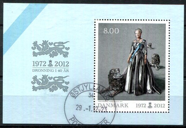 Danmark Afa 1695A Stemplet Miniark