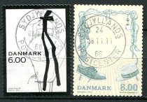 Danmark Afa 1671 - 72 Stemplet