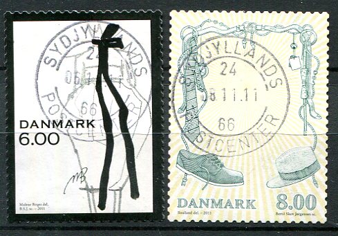 Danmark Afa 1671 - 72 Stemplet