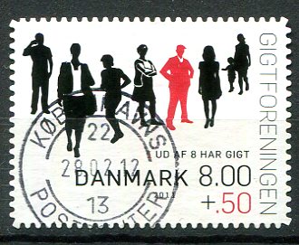 Danmark Afa 1646E Stemplet