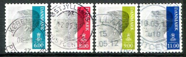Danmark Afa 1642E - 45E Stemplet