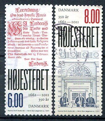 Danmark Afa 1647E - 48E Stemplet