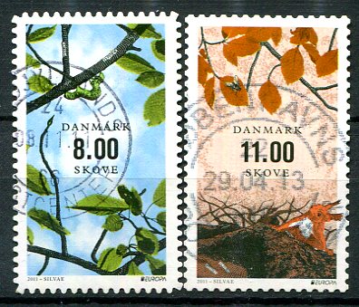 Danmark Afa 1658 - 59 Stemplet