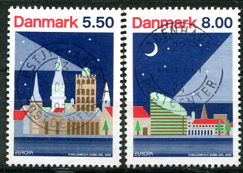 Danmark Afa 1576 - 77 Stemplet