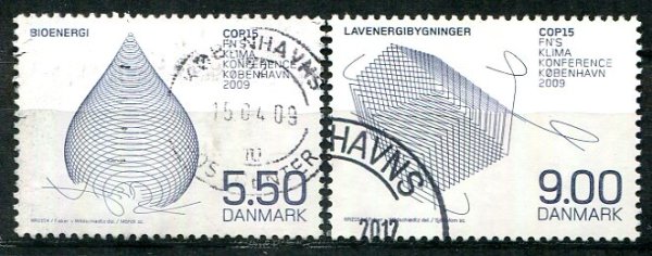 Danmark Afa 1568 - 69 Stemplet