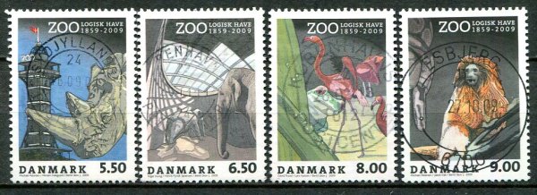 Danmark Afa 1578 - 81 Stemplet