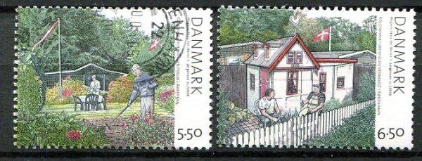 Danmark Afa 1548 - 49 Stemplet