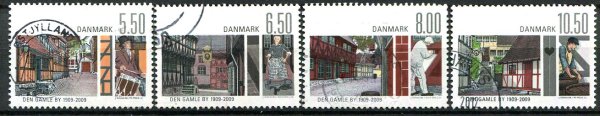 Danmark Afa 1563 - 66 Stemplet
