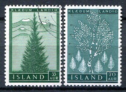 Island Afa 321 - 22 Stemplet