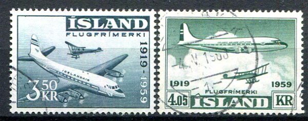 Island Afa 334 - 35 Stemplet
