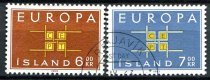 Island Afa 374 - 75 Stemplet