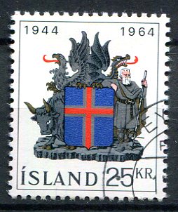 Island Afa 381 Stemplet