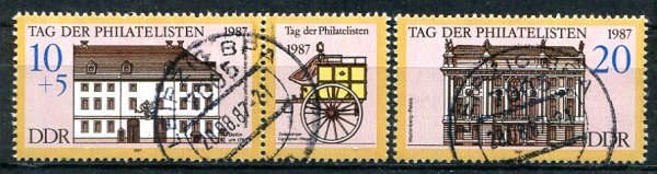DDR Afa 2786 - 87 Stemplet