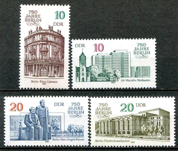 DDR Afa 2746 - 49 Postfrisk