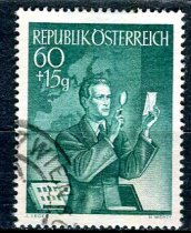 Østrig Afa 850 Stemplet
