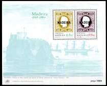 Madeira Afa 01 - 02 Postfrisk Miniark