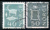 Norge Afa 585 - 86 Stemplet