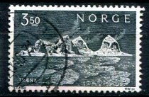 Norge Afa 600 Stemplet