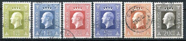 Norge Afa 601 - 06 Stemplet