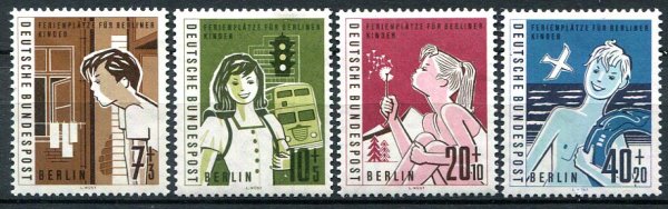 Berlin Afa 192 - 95 Postfrisk