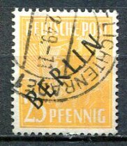 Berlin Afa 10 Stemplet