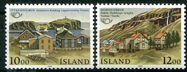 Island Afa 649 - 50 Postfrisk
