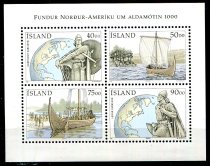 Island Afa 930 - 33 Postfrisk Miniark