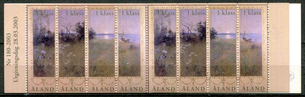Åland Afa 217 - 20 Postfrisk Hæfte