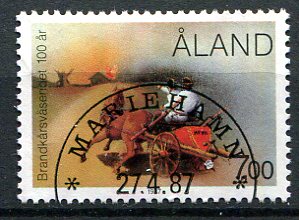 Åland Afa 23 Stemplet