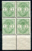 DVI Afa 16 Postfrisk 4 - blok