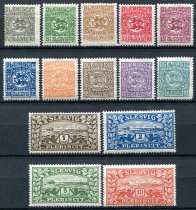 Slesvig Afa 15 - 28 Postfrisk