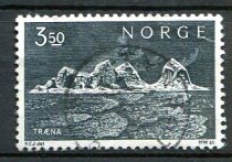 Norge Afa 600 Stemplet